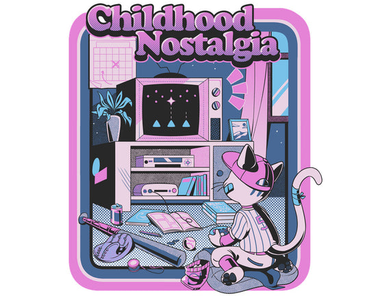 Childhood Nostalgia Blue