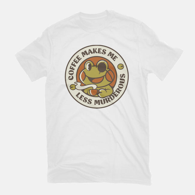 Less Murderous Frog-Womens-Fitted-Tee-tobefonseca