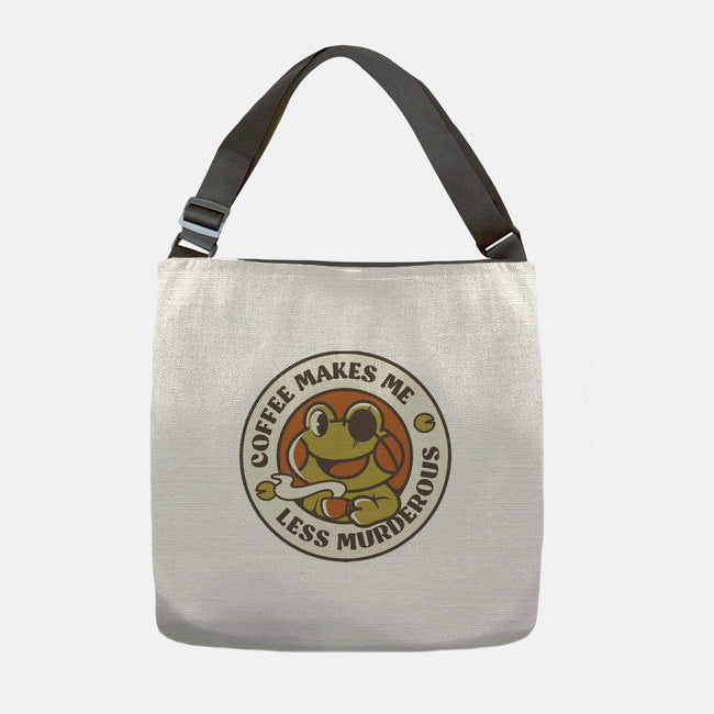 Less Murderous Frog-None-Adjustable Tote-Bag-tobefonseca