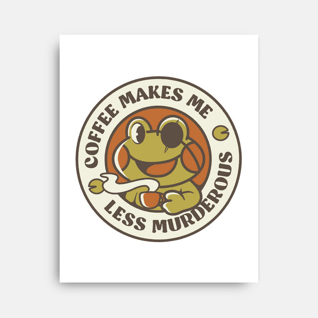 Less Murderous Frog-None-Stretched-Canvas-tobefonseca
