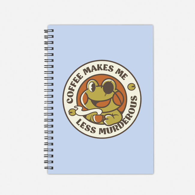 Less Murderous Frog-None-Dot Grid-Notebook-tobefonseca