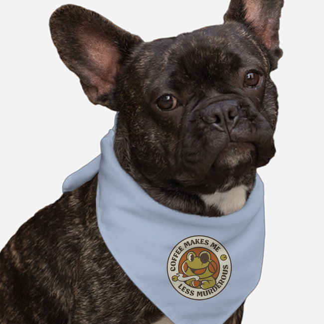 Less Murderous Frog-Dog-Bandana-Pet Collar-tobefonseca