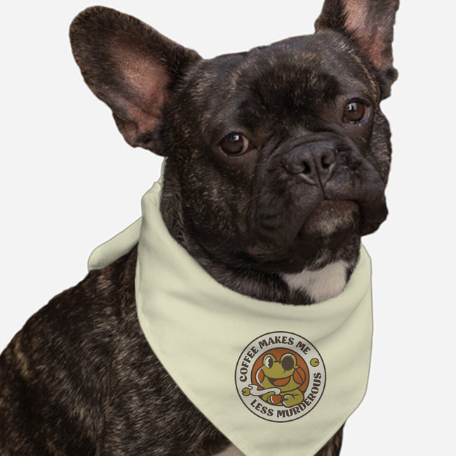 Less Murderous Frog-Dog-Bandana-Pet Collar-tobefonseca