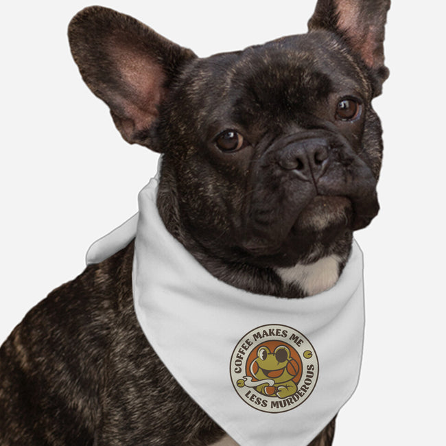 Less Murderous Frog-Dog-Bandana-Pet Collar-tobefonseca