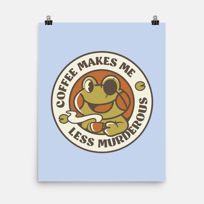 Less Murderous Frog-None-Matte-Poster-tobefonseca