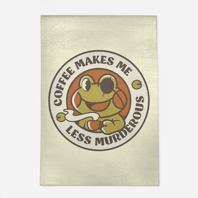 Less Murderous Frog-None-Outdoor-Rug-tobefonseca