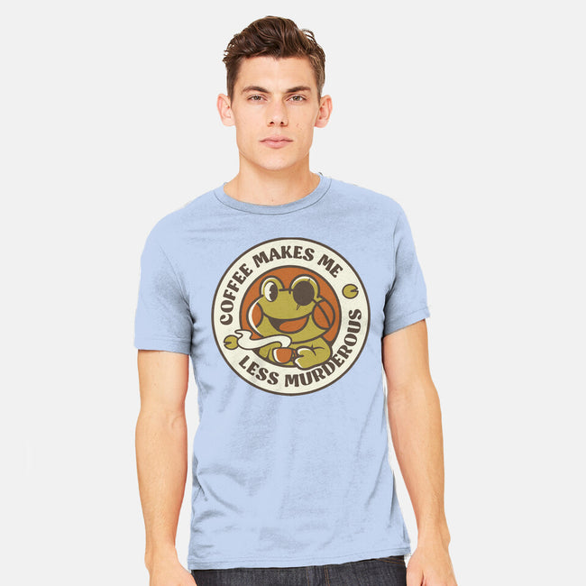 Less Murderous Frog-Mens-Heavyweight-Tee-tobefonseca