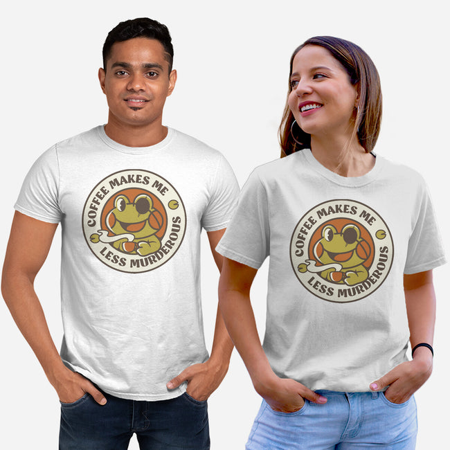 Less Murderous Frog-Unisex-Basic-Tee-tobefonseca