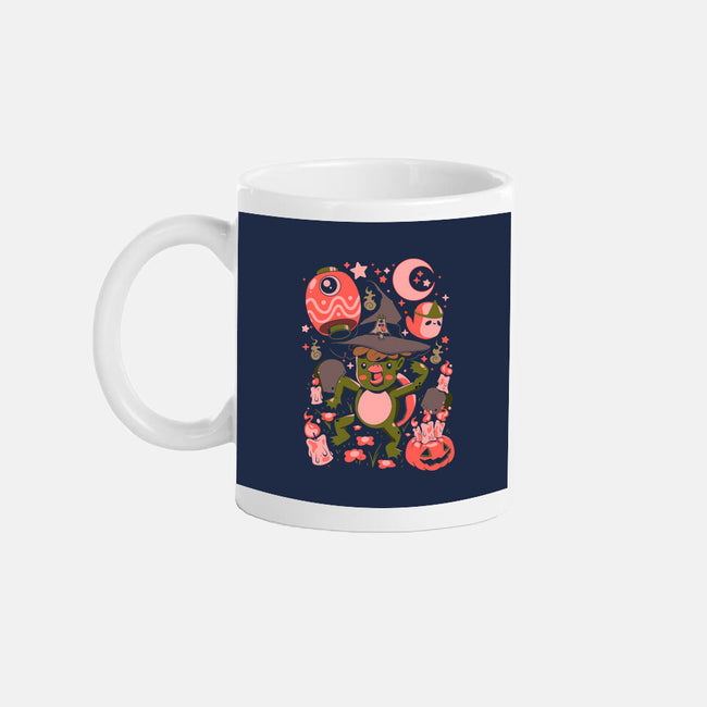 Halloween Kappa Party-None-Mug-Drinkware-ilustrata