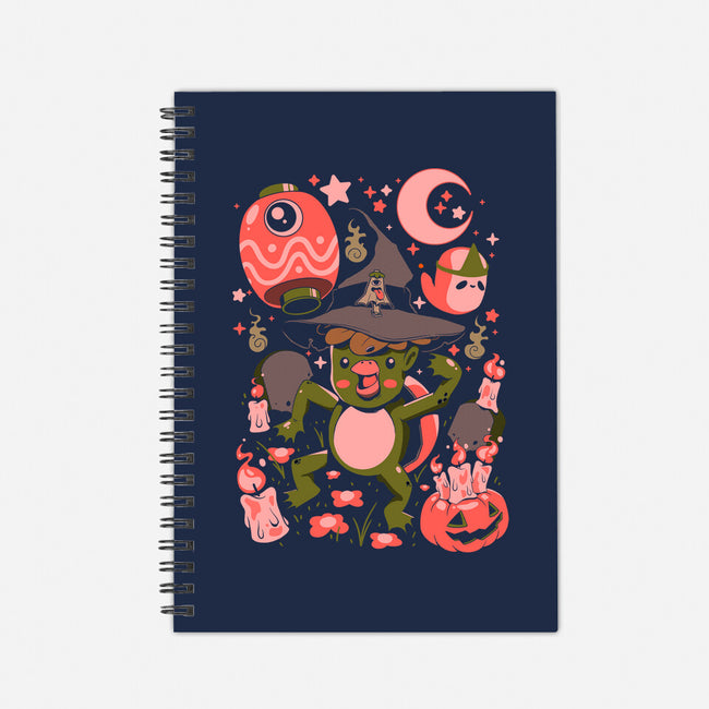 Halloween Kappa Party-None-Dot Grid-Notebook-ilustrata