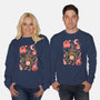 Halloween Kappa Party-Unisex-Crew Neck-Sweatshirt-ilustrata