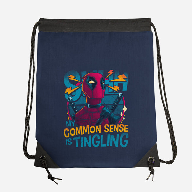 Common Sense-None-Drawstring-Bag-teesgeex