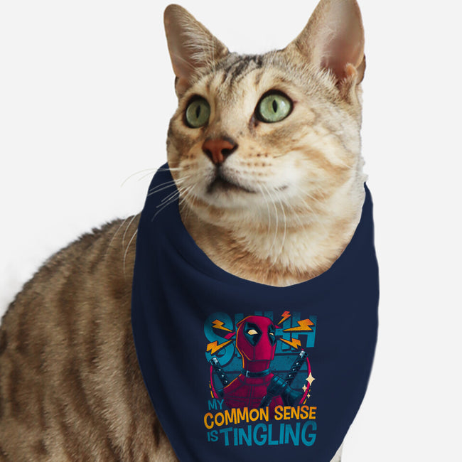 Common Sense-Cat-Bandana-Pet Collar-teesgeex