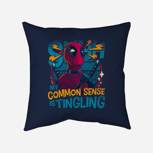 Common Sense-None-Removable Cover w Insert-Throw Pillow-teesgeex