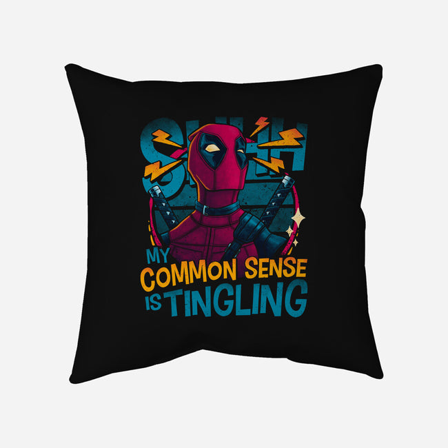 Common Sense-None-Removable Cover-Throw Pillow-teesgeex