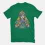 Glam Rock Elf-Womens-Fitted-Tee-Studio Mootant