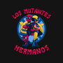 Los Mutantes Hermanos-None-Removable Cover w Insert-Throw Pillow-teesgeex