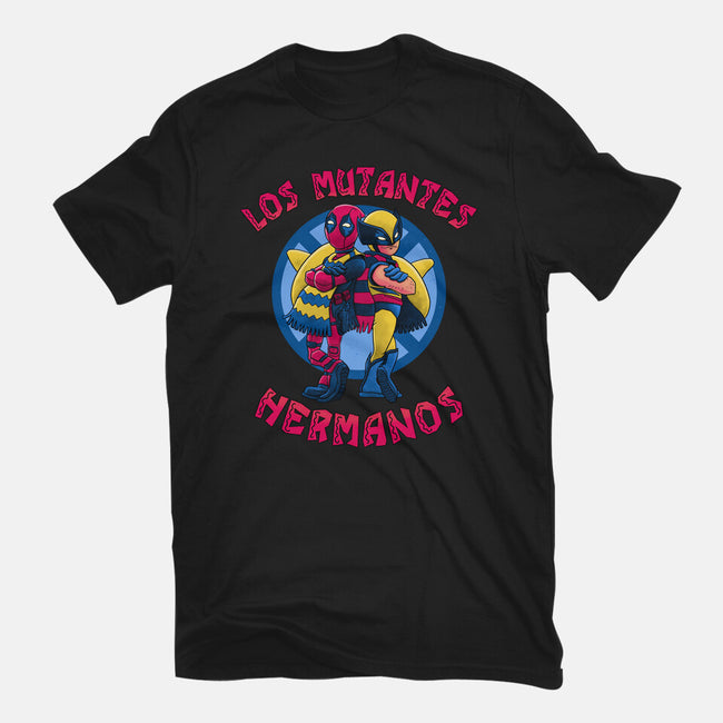Los Mutantes Hermanos-Mens-Basic-Tee-teesgeex