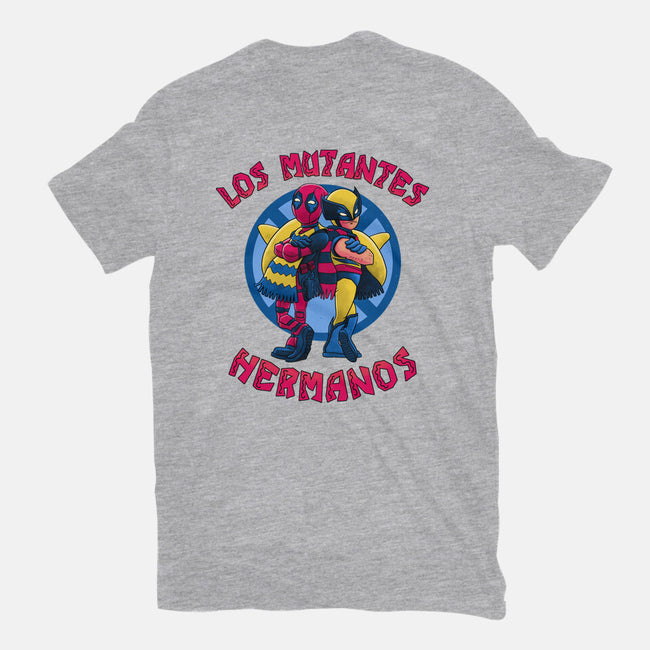 Los Mutantes Hermanos-Mens-Heavyweight-Tee-teesgeex