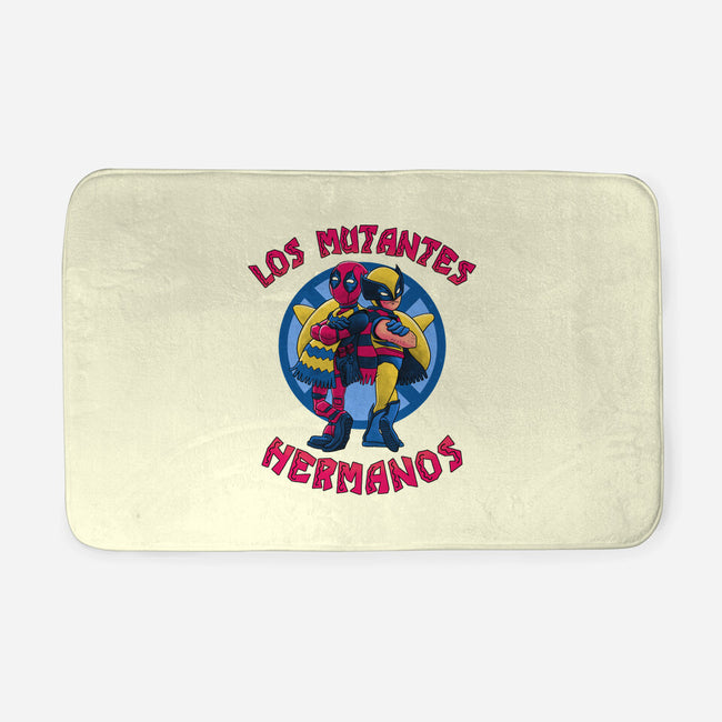 Los Mutantes Hermanos-None-Memory Foam-Bath Mat-teesgeex