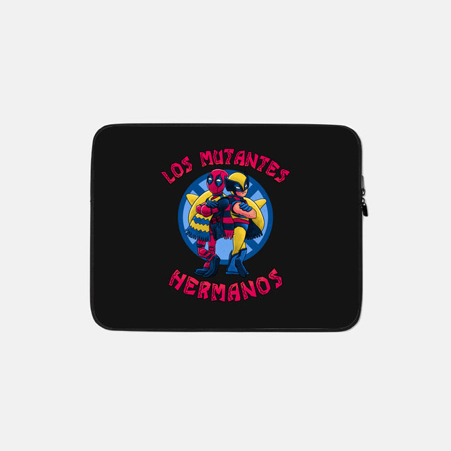 Los Mutantes Hermanos-None-Zippered-Laptop Sleeve-teesgeex