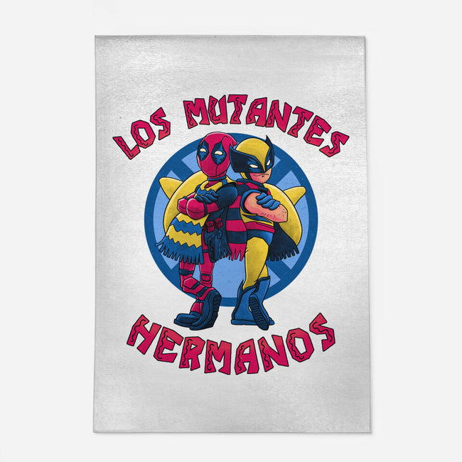 Los Mutantes Hermanos-None-Outdoor-Rug-teesgeex