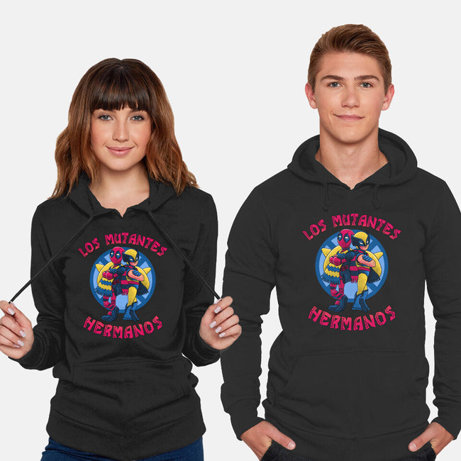 Los Mutantes Hermanos-Unisex-Pullover-Sweatshirt-teesgeex