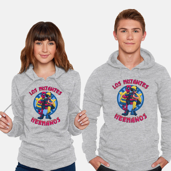 Los Mutantes Hermanos-Unisex-Pullover-Sweatshirt-teesgeex