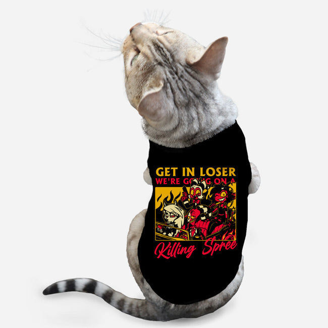 Hell Boss Meme-Cat-Basic-Pet Tank-Studio Mootant