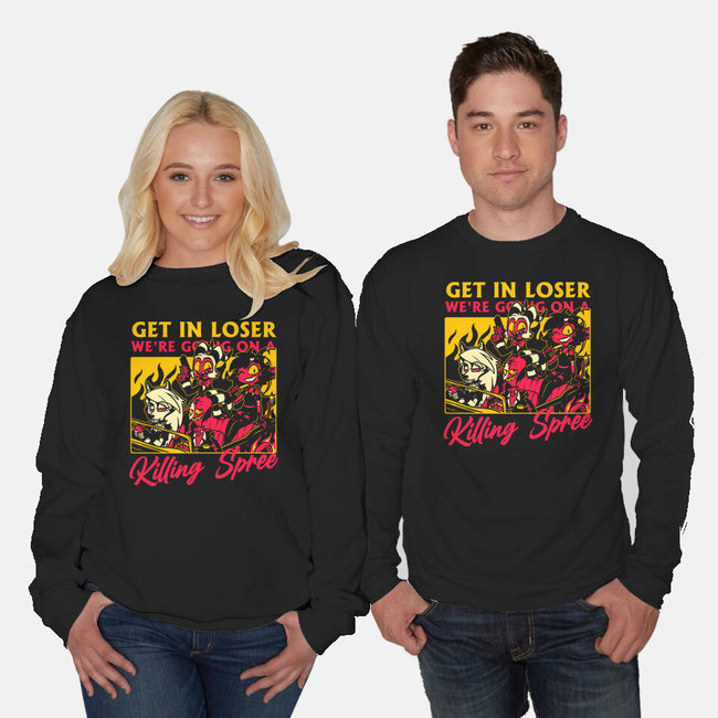 Hell Boss Meme-Unisex-Crew Neck-Sweatshirt-Studio Mootant