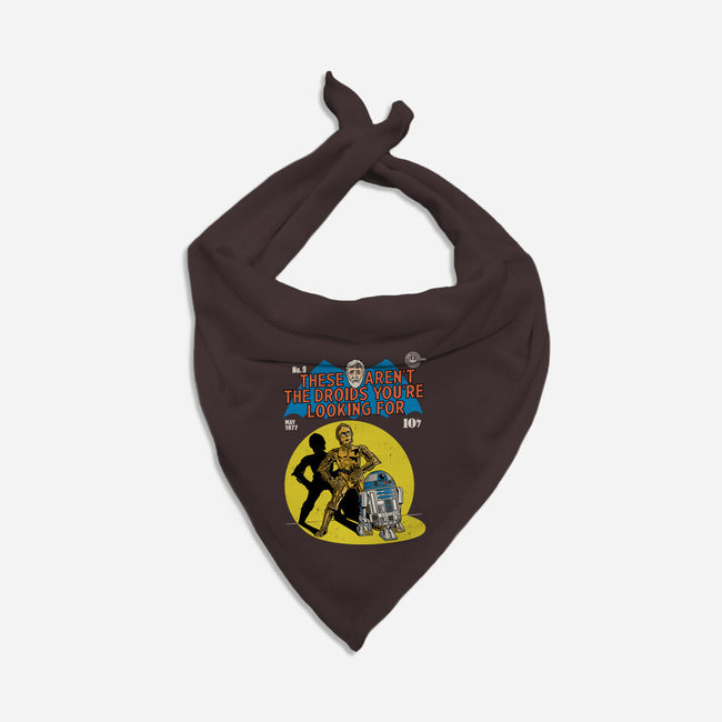 These Aren't The Droids-Dog-Bandana-Pet Collar-Barbadifuoco