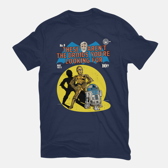 These Aren't The Droids-Womens-Fitted-Tee-Barbadifuoco