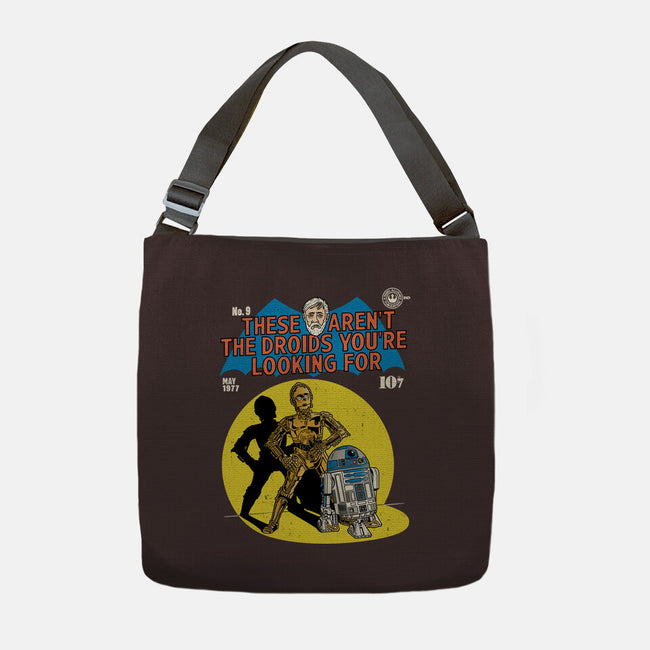 These Aren't The Droids-None-Adjustable Tote-Bag-Barbadifuoco