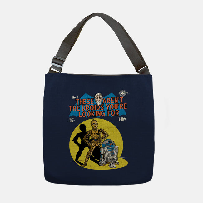 These Aren't The Droids-None-Adjustable Tote-Bag-Barbadifuoco