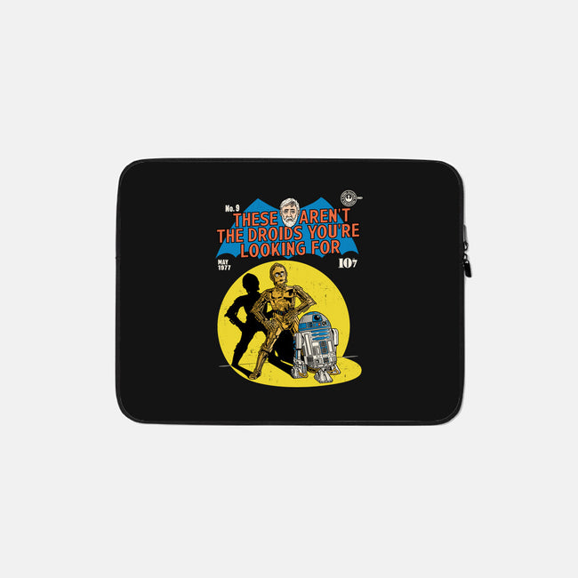 These Aren't The Droids-None-Zippered-Laptop Sleeve-Barbadifuoco