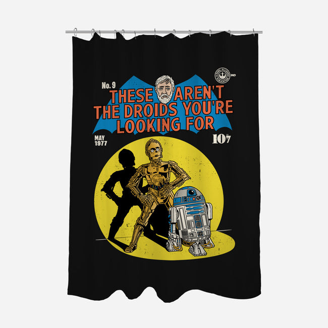 These Aren't The Droids-None-Polyester-Shower Curtain-Barbadifuoco