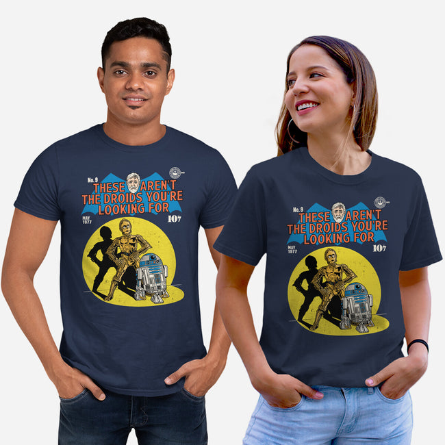 These Aren't The Droids-Unisex-Basic-Tee-Barbadifuoco