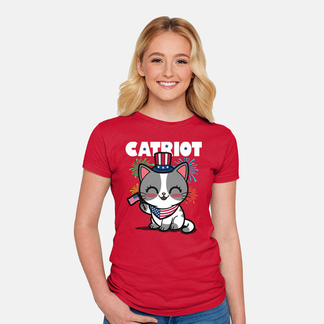 Catriot-Womens-Fitted-Tee-Boggs Nicolas