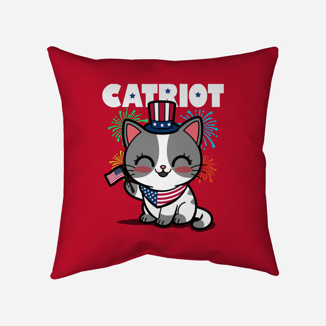 Catriot-None-Non-Removable Cover w Insert-Throw Pillow-Boggs Nicolas