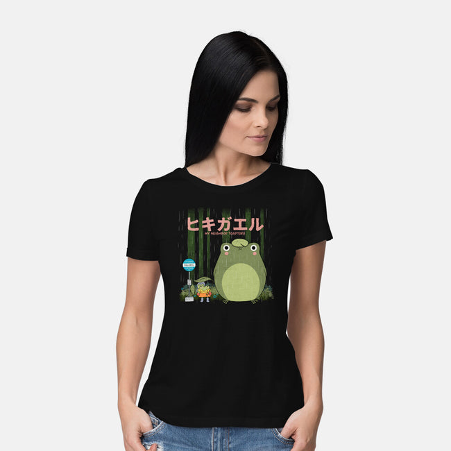 My Neighbor Toadtoro-Womens-Basic-Tee-ppmid