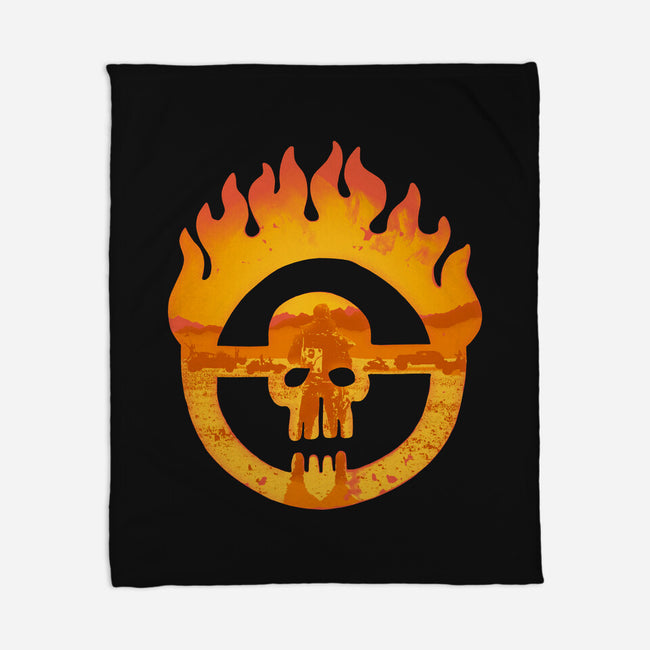 Fire And Blood-None-Fleece-Blanket-Olipop