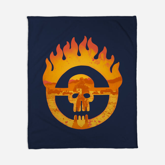 Fire And Blood-None-Fleece-Blanket-Olipop