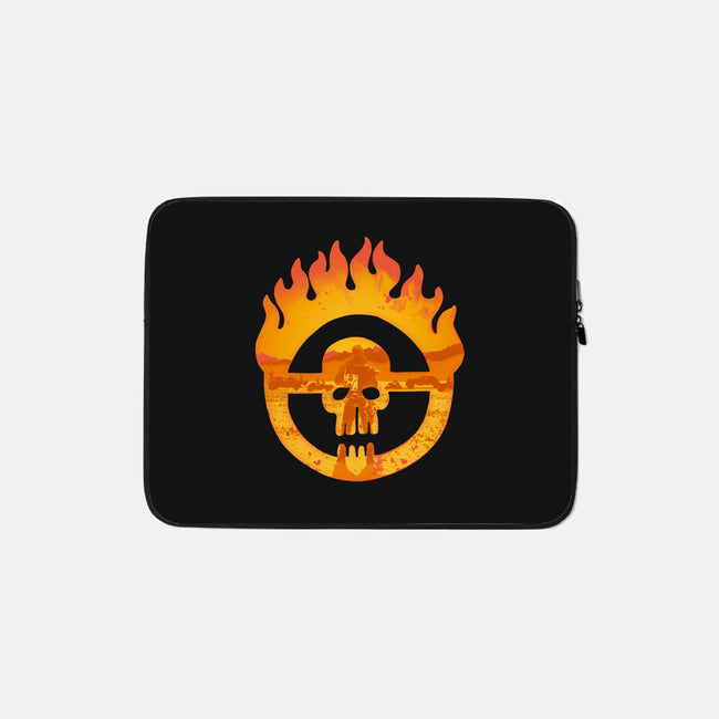 Fire And Blood-None-Zippered-Laptop Sleeve-Olipop