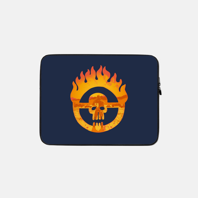 Fire And Blood-None-Zippered-Laptop Sleeve-Olipop