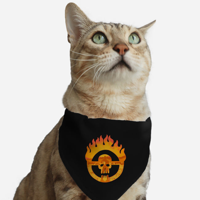 Fire And Blood-Cat-Adjustable-Pet Collar-Olipop