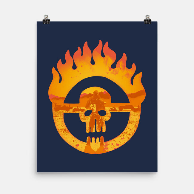 Fire And Blood-None-Matte-Poster-Olipop