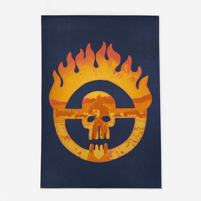 Fire And Blood-None-Outdoor-Rug-Olipop