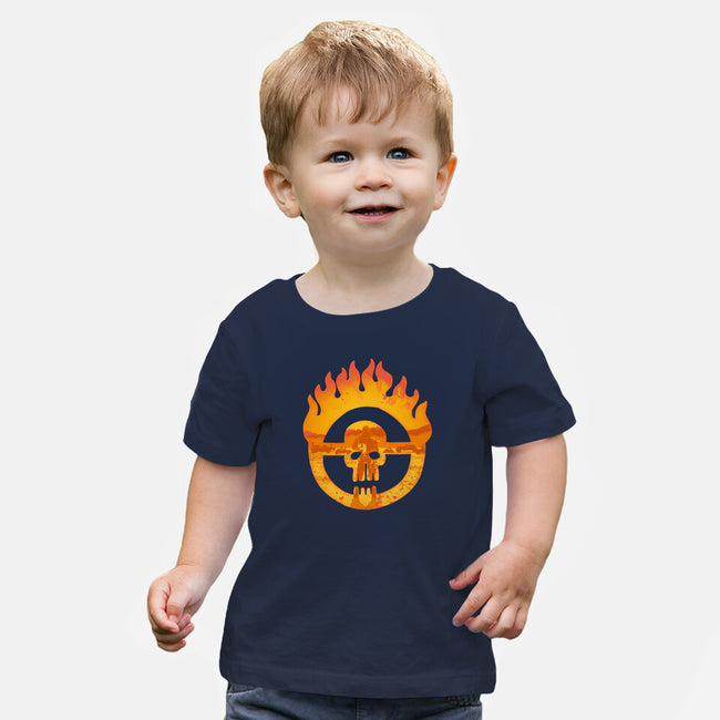 Fire And Blood-Baby-Basic-Tee-Olipop