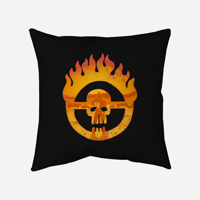 Fire And Blood-None-Non-Removable Cover w Insert-Throw Pillow-Olipop