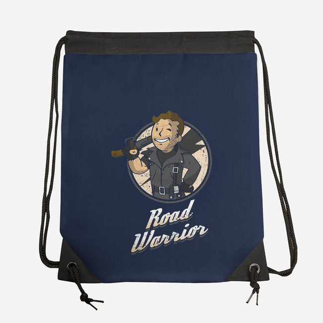 Warrior Of The Road-None-Drawstring-Bag-Olipop